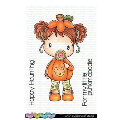 C.C. Designs Clear Stamps - Punkin Swissie